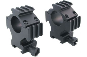 Image of Sun Optics Picatinny Tri-Rail Rings/30Mm/1In. Inserts/High SM-0010