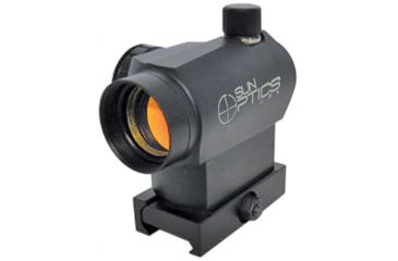 Image of Sun Optics Red Micro Sight/T-Dot Reticle/ Red/Green High Mount CD13-ES004T