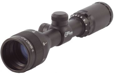 Image of Sun Optics Shorty Forty Rifle Scope 3-9X40 In. Illum. 1/4 Moa/Ao Duplex Reticle CSP26-3940AO