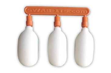 Image of Swab-Its Bore-Tips Bore Cleaner 12Ga Cleaning Swabs 3/Pack Bag 41-0012 SBC41-0012