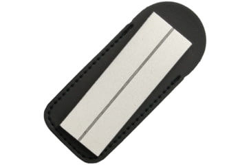 Image of Super Diamond Sharpener 400 Grit, 3in X 1in, 400 Grit Diamond Stone, Black Leather Sleeve, BO-2