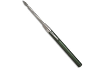 Image of Super Knife Guard Father Spike Automatic Icepick, 440 Stainless Steel, Aluminum, Green Handle, Green/Dark Gray, 9.25 inch, BHQ-33179