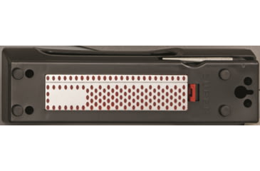 Image of Super Knife Sharpening System, 7in Overall, 600 Grit Fine Diamond - 400 Grit Medium Serrated Blade Sharpener, Black, M0013