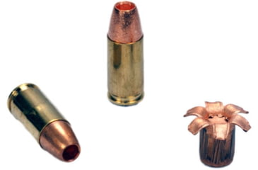 Image of Super Vel Ammunition 1000 9mm Luger 115 grain Solid Copper Hollow Point Brass Cased Pistol Ammo, 20 Rounds, 911520H