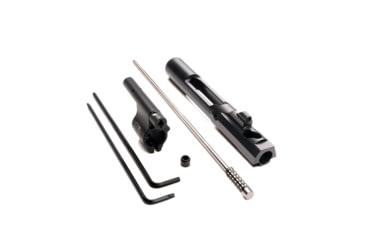 Image of Superlative Arms AR-15 .625in Clamp On Adjustable Piston System, Clamp On, Melonite, QPQ, Piston Gas Block, Mid Length Op Rod, Left Hand, Full Auto, Dark DLC Carrier, Black, SABO-PS-LFD-M625CM