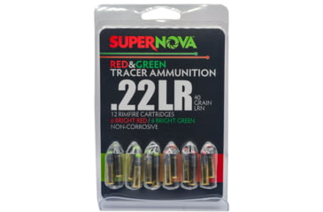 Image of SUPERNOVA 22LR 40GR LRN GRN/RED Rifle Ammunition 12/60, PMSN22LR-MP
