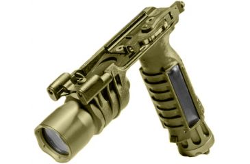 Image of SureFire M900V White/IR LED Vertical Foregrip WeaponLight, Throw-lever Mount