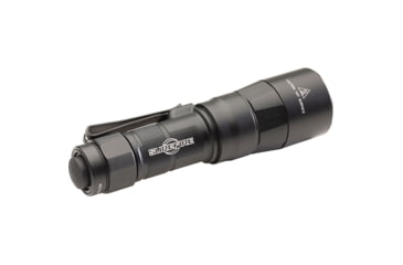 Image of SureFire TURBO Series 18350/123 Everyday Carry Flashlight Dual-Output High-Candela LED Flashlight, Hard Anodized, EDC1-DFT-HA