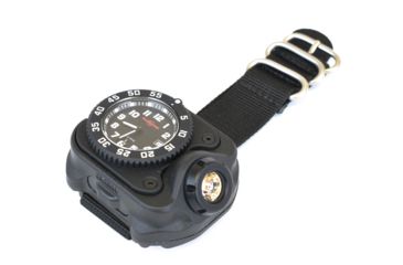 Image of SureFire 2211 Wristlight With Surefire Watch Movement, Rechargeable Li-Ion, 15/60/300 Lumens, Black, 2211-B-BK-SF