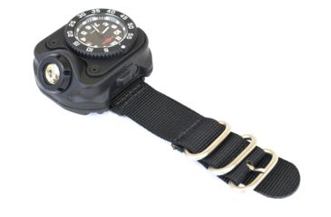 Image of SureFire 2211 Wristlight With Surefire Watch Movement, Rechargeable Li-Ion, 15/60/300 Lumens, Black, 2211-B-BK-SF