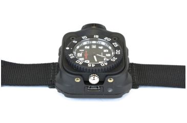 Image of SureFire 2211 Wristlight With Surefire Watch Movement, Rechargeable Li-Ion, 15/60/300 Lumens, Black, 2211-B-BK-SF