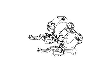 Image of Surefire M54 ARMS 22 30mm High Rings