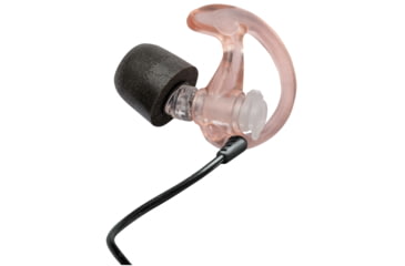 Image of SureFire Comply Foam Tipped, Filtered Earplugs, Medium, 1 Pair, Clear EP7-MPR