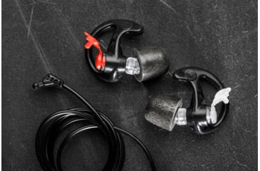 Image of SureFire Sonic Defender Ultra, Large, Black, 1 Pair EP7-BK-LPR