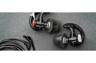 Image of SureFire Comply Replacement Earplug Tips, Black, Medium EP7-COMPLY-ST-3MPR