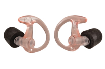 Image of SureFire EP10 Sonic Defenders Ultra Max Full-Block Foam-Tipped Earplugs - 1 Pair, Clear, Small, EP10-SPR