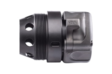 Image of SureFire Fast Attach Hub Muzzle Adapter, 7.62x39mm, 3/8-24, Black, HUB-FA-762-BK