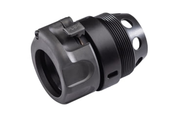 Image of SureFire Fast Attach Hub Muzzle Adapter, 7.62x39mm, 3/8-24, Black, HUB-FA-762-BK