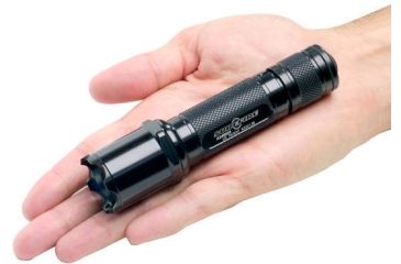 Image of SureFire 6P D Tactical Defender Flashlight 6PD-Black in the palm