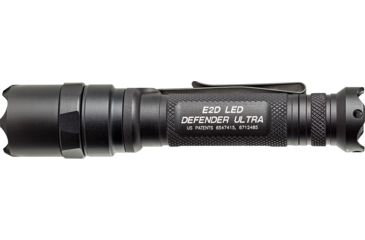 Image of SureFire LED Flashlight, E2D Defender Tactical, Single Output, 1000 Lumens, Black E2DLU-T