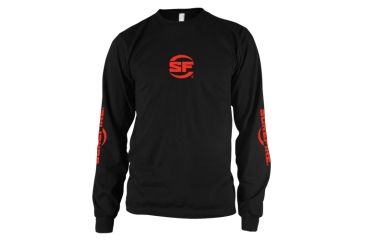 Image of Surefire Long Sleeve Shirt, Black, Surefire, Small