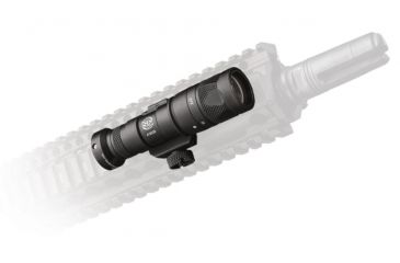 Image of SureFire M300 Mini Scout Light LED Weapon Light, CR123A, IR/White, 250 Lumens, Black, M300V-B-Z68-BK