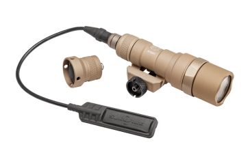 Image of SureFire M300C Mini Scout Light, 3V, 300 Lumens , Includes 7" Tape Switch, Tan M300C-TN