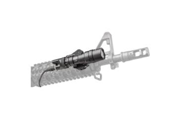 Image of SureFire M313V Scout LED Weapon Lights w/Switch Assembly and Offset Mount, CR123A, White, 250 Lumens, Black, M313V-BK