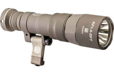 Image of SureFire M340DFT-PRO Turbo Series 18350/123A High Candela 3-Volt Dual Fuel Scout Pro LED Weapon Light, 123A, 550 Lumens, Tan, M340DFT-TN-PRO