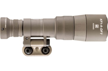 Image of SureFire M340DFT-PRO Turbo Series 18350/123A High Candela 3-Volt Dual Fuel Scout Pro LED Weapon Light, 123A, 550 Lumens, Tan, M340DFT-TN-PRO