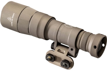 Image of SureFire M340DFT-PRO Turbo Series 18350/123A High Candela 3-Volt Dual Fuel Scout Pro LED Weapon Light, 123A, 550 Lumens, Tan, M340DFT-TN-PRO