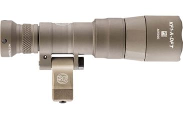 Image of SureFire M340DFT-PRO Turbo Series 18350/123A High Candela 3-Volt Dual Fuel Scout Pro LED Weapon Light, 123A, 550 Lumens, Tan, M340DFT-TN-PRO