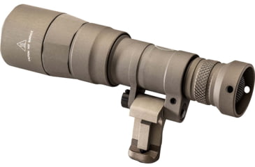 Image of SureFire M340DFT-PRO Turbo Series 18350/123A High Candela 3-Volt Dual Fuel Scout Pro LED Weapon Light, 123A, 550 Lumens, Tan, M340DFT-TN-PRO