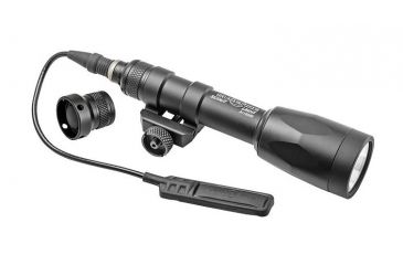 Image of SureFire M600P Fury Scout Light Rail-Mountable White LED WeaponLight,600 Lumens,Black M600P-A-BK