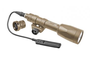 Image of SureFire M600P Fury Scout Light Rail-Mountable White LED WeaponLight,600 Lumens,Tan M600P-A-TN