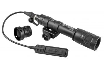 Image of SureFire Scout LED Weapon Light, CR123A, RM45 Mount,White light and infrared, 350 Lumens, Black, M611V-BK