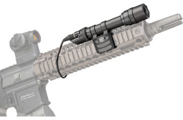 Image of SureFire M612 Ultra Scout LED Weapon Light, 123A, White, 1000 Lumens, Black, M612U-BK