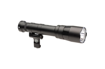 Image of SureFire M640DFT-PRO Turbo Series 18350/123A High Candela 6-Volt Dual Fuel Scout Pro LED Weapon Light, 123A, 550 Lumens, Black, M640DFT-BK-PRO