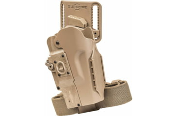 Image of SureFire MasterFire Rapid Deploy Holster - HD1-L-TN-PRO