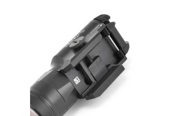 Image of SureFire MasterFire Ultra-High-Output White LED + Green Laser WeaponLight, 1000 Lumens, 505 Nm Green Laser, Z-Xbc Push/Toggle SwitchSwitch, Black, X400UH-A-GN