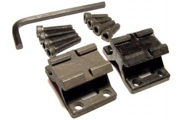 Image of SureFire M20 Barrel Clamp Mount with Dual Weaver Rails