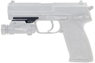Image of SureFire MR09 X200 Weaponlight Mount on HK USP Standard Size Gun