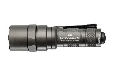 Image of SureFire Outdoorsman E1L-A Flashlight, 5/80 Lumens, Click Switch, Black E1L-A