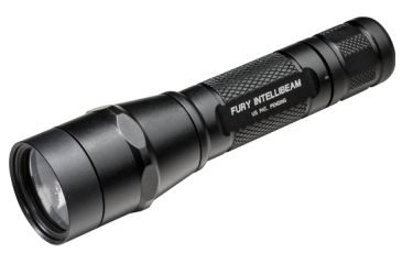 Image of SureFire P2X Fury LED Flashlight w/IntelliBeam Technology, 15-600 Lumens, Black, P2XIB-A-BK