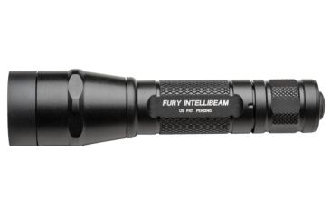 Image of SureFire P2X Fury LED Flashlight w/IntelliBeam Technology, 15-600 Lumens, Black, P2XIB-A-BK