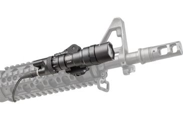 Image of SureFire Scout Light w/Remote Switch, CR123A, ADM Mount, White, 500 Lumens, Black, M322C-BK
