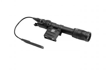 Image of SureFire Scout LED Weapon Light, CR123A, RM45 Mount Attachment, White light and infrared, 350 Lumens, Black, M612V-BK