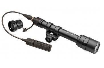 Image of SureFire M600AA Scout Light Rail-Mountable LED Weapon Light, AA, 220 Lumens, Black , M600AA-BK