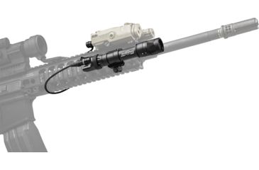 Image of SureFire Scout LED Weapon Light, CR123A, Screw Attachment, White light and infrared, 350 Lumens, Black, M603V-BK