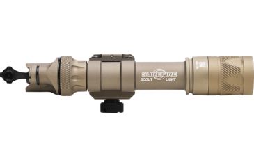 Image of SureFire Scout LED Weapon Light, CR123A, Screw Attachment, White light and infrared, 350 Lumens, Tan, M603V-TN